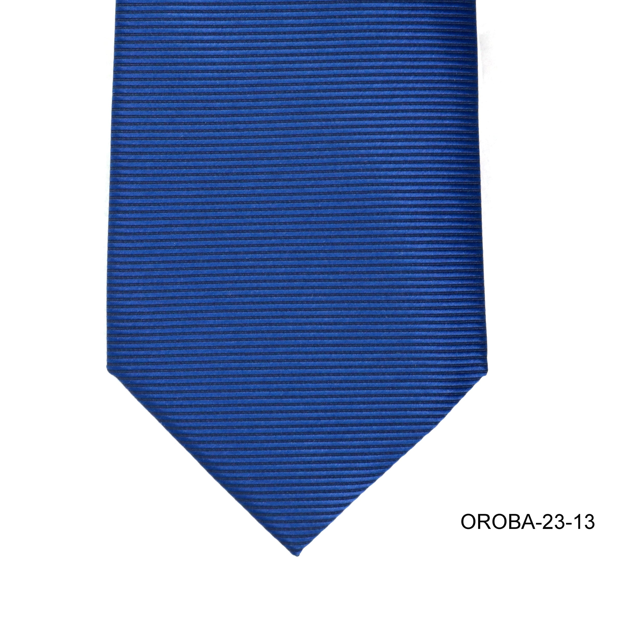 Orobianco L'unique OroTie heavy Twill Blue-Neckties-Orobianco L'unique-Cufflinks.com.sg
