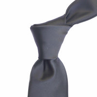 Orobianco L'unique Pitch Black Twill-Neckties-Orobianco L'unique-Cufflinks.com.sg