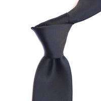 Orobianco L'unique Jacquard Satin Black Necktie-Cufflinks.com.sg | Neckties.com.sg