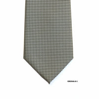 Orobianco L'unique Silver Woven-Neckties-Orobianco L'unique-Cufflinks.com.sg