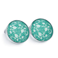 Peranakan Button Covers-Button Covers-A.Azthom-Green-Cufflinks.com.sg
