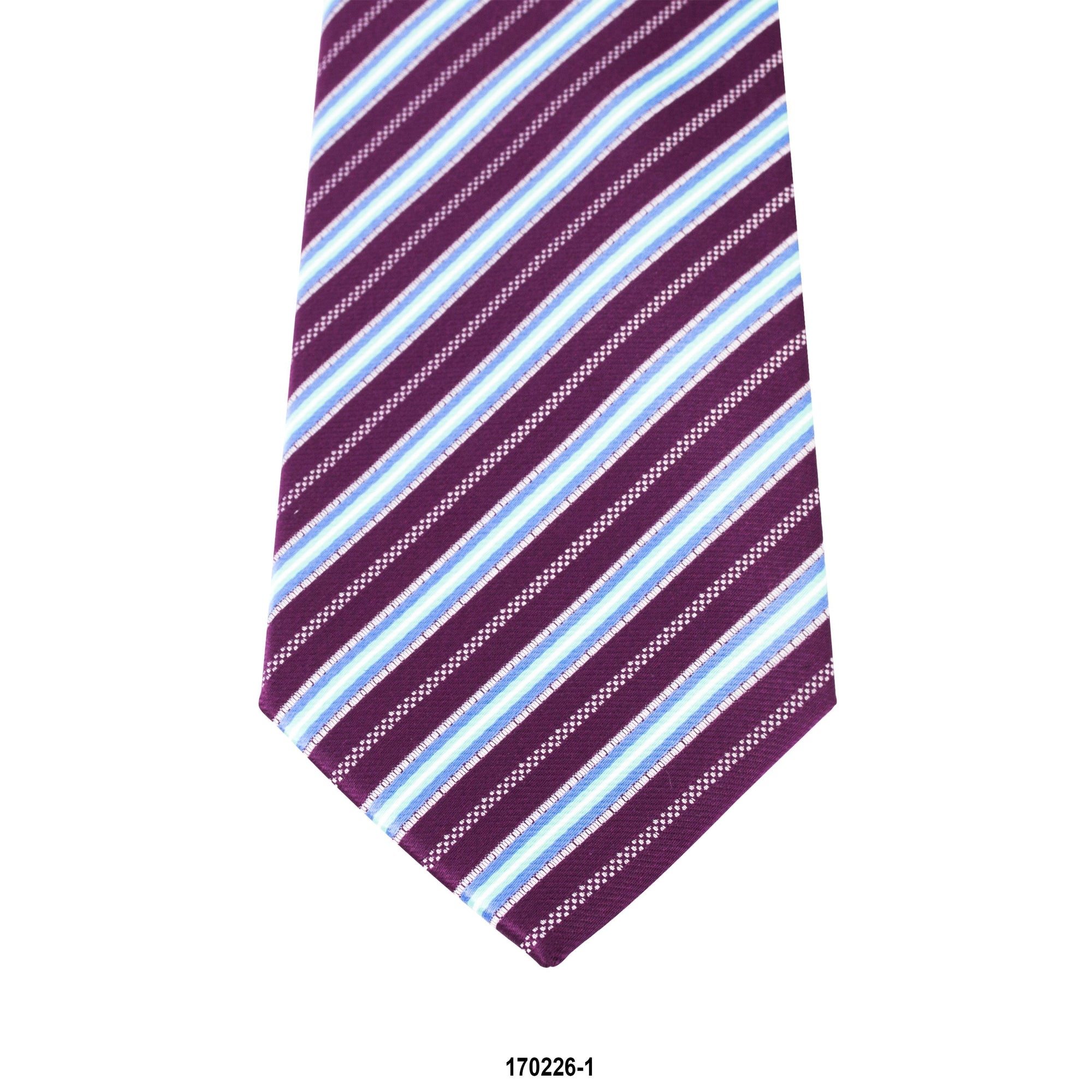 Purple stripe with light blue Neckties J-Cufflinks.com.sg | Neckties.com.sg