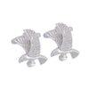 Silver Eagle Cufflinks-Cufflinks.com.sg