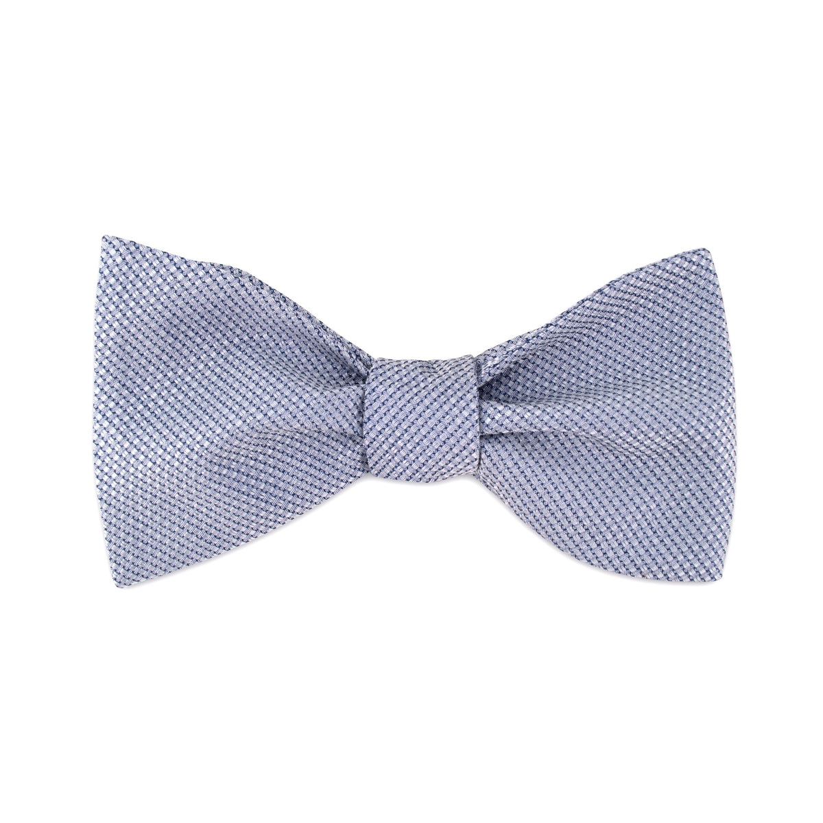 Silver Grey Textured Self Tie and Ready Made Bow Tie-Bow Ties-A.Azthom-Cufflinks.com.sg