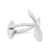 Silver Propeller Fan Cufflinks-Cufflinks.com.sg