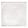 White Pocket Square / White Hanky-Pocket Squares-A.Azthom-Cufflinks.com.sg