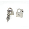 Locks in Rose Gold and Silver Cufflinks - Marzthomson M-Cufflinks.com.sg